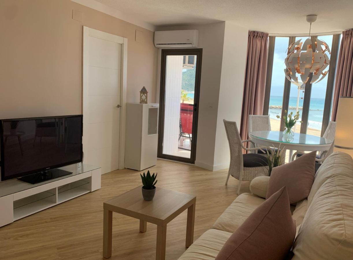 Appartement in erster Linie mit Meerblick Calp Exterior foto