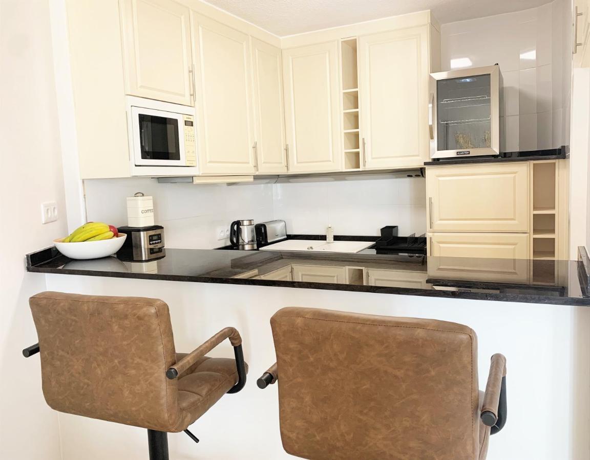 Appartement in erster Linie mit Meerblick Calp Exterior foto