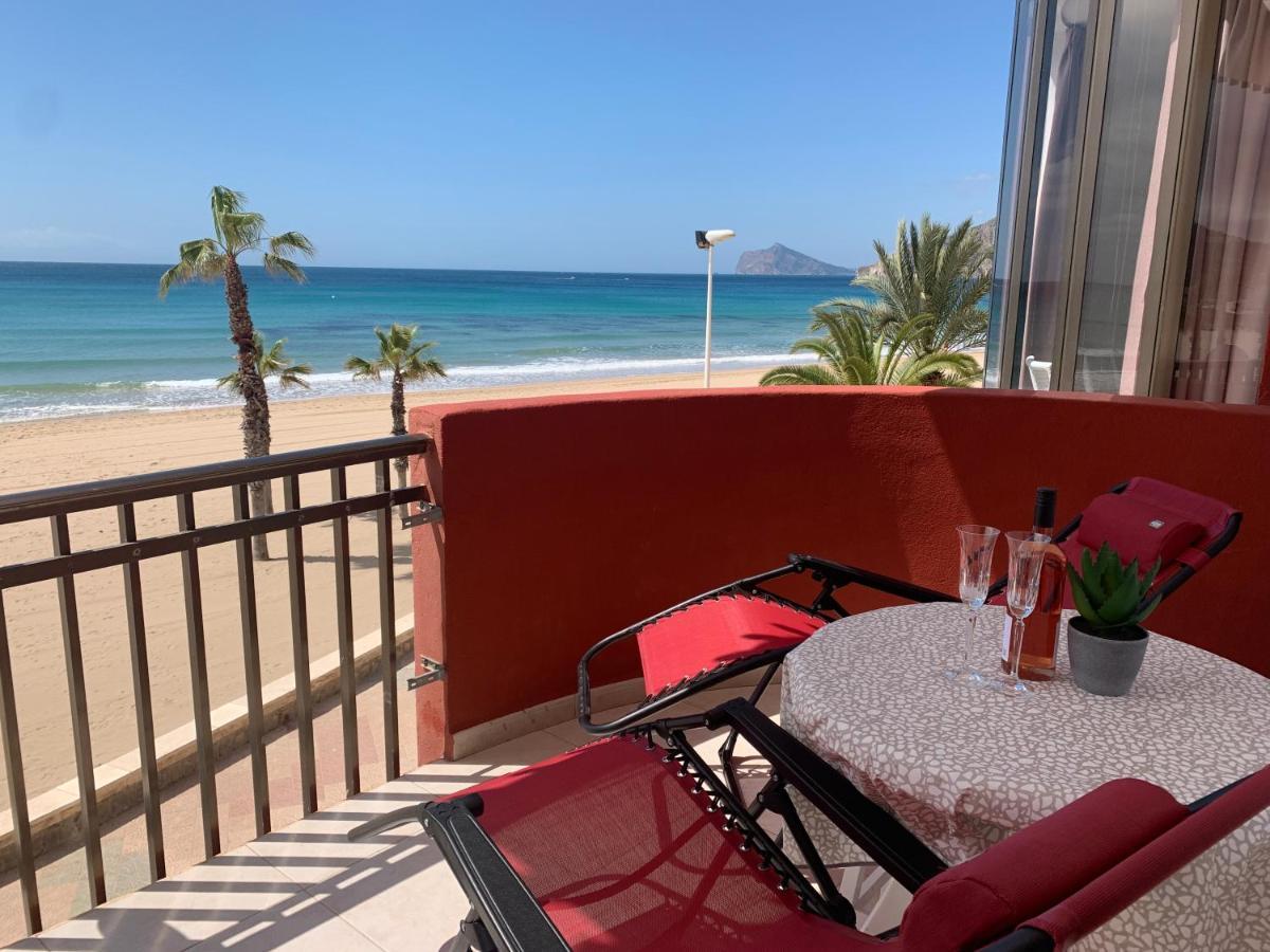 Appartement in erster Linie mit Meerblick Calp Exterior foto