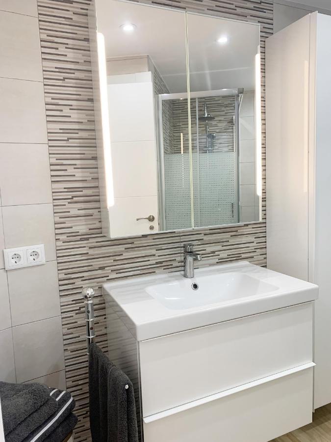 Appartement in erster Linie mit Meerblick Calp Exterior foto