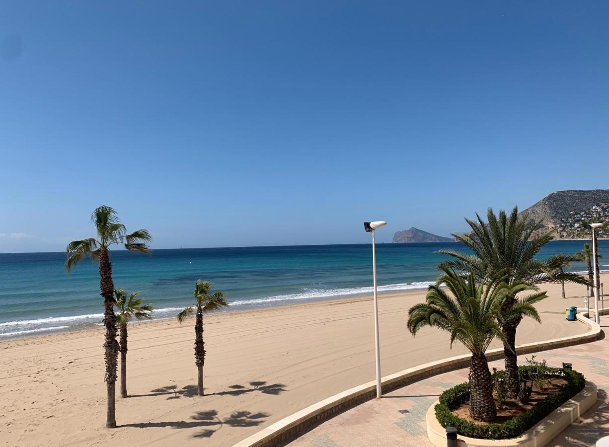 Appartement in erster Linie mit Meerblick Calp Exterior foto
